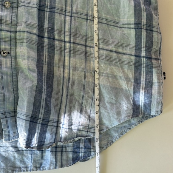 Nautica Classic Fit Linen Men’s Short sleeve Button Down Shirt Size XL - Picture 5 of 5